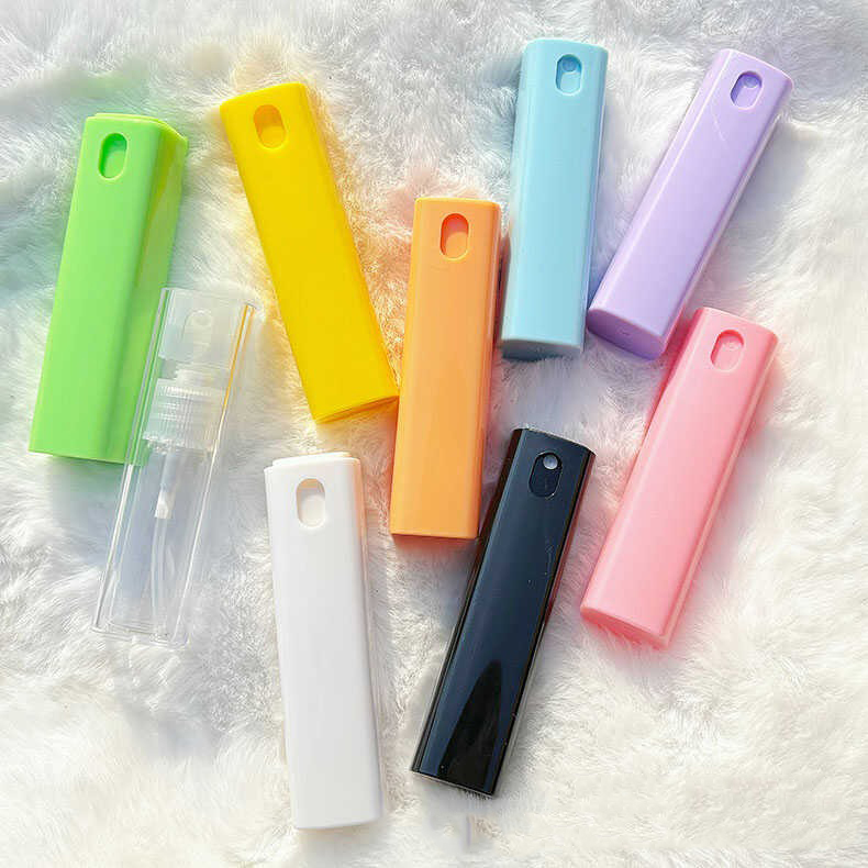 Colorful portable spray bottle alcohol bottle