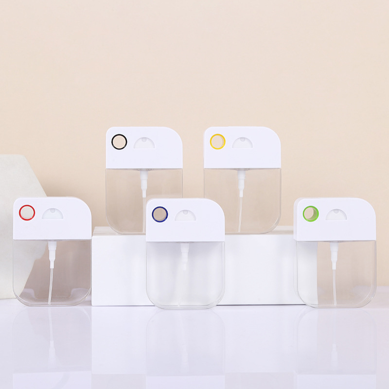 40ml credit card press type spray bottle travel portable plastic perfume bottles