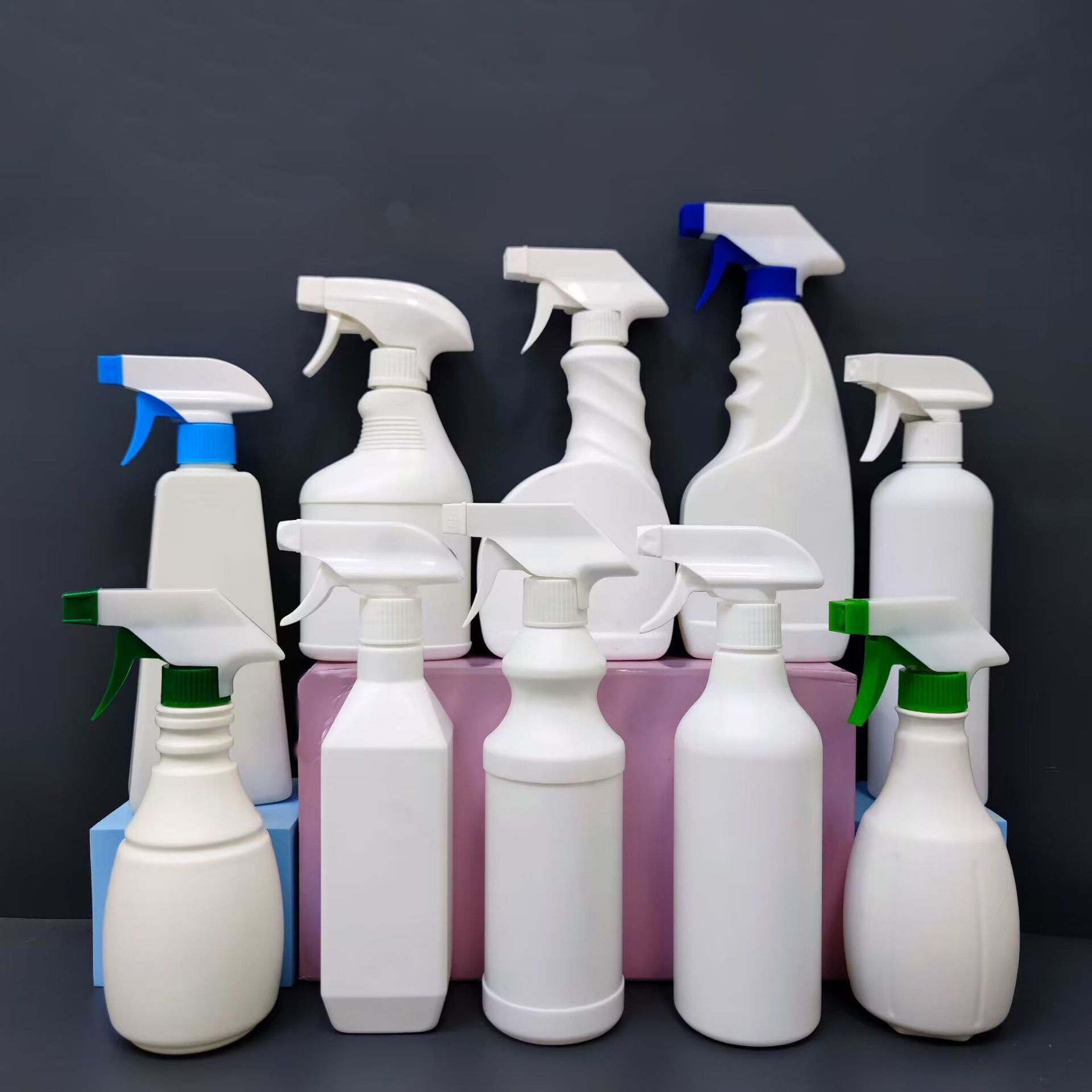 300ml 400ml 500ml round spray bottle 500ml plastic bottle spray bottle oil stain alcohol spray bottle